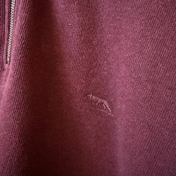 RODD & GUNN ALTON AVE 1/4 ZIP PULL ON SWEATER RIBBED MIDWEIGHT COTTON PREPPY 2XL - Picture 6 of 12